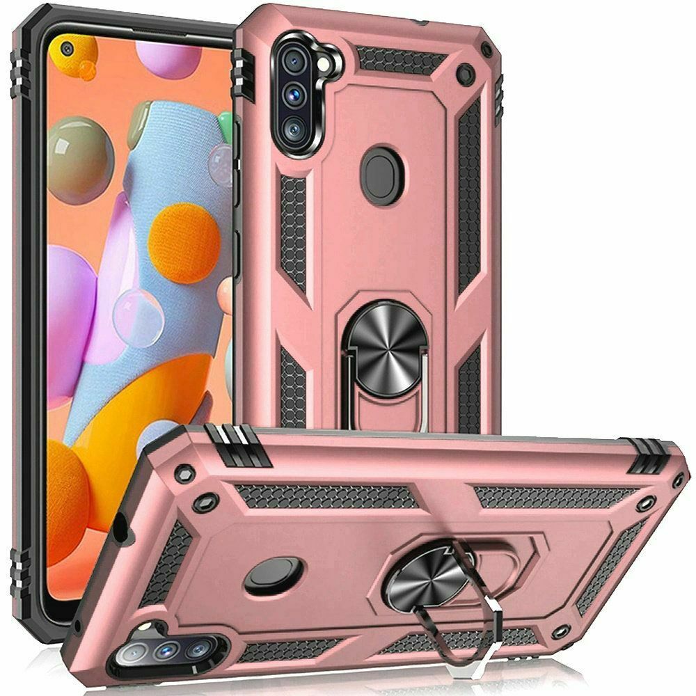 Coque hybride avec anneau pour Samsung Galaxy A11 Coque hybride avec anneau pour Samsung Galaxy A11